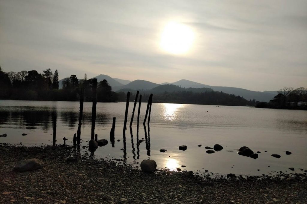 Sunset over Derwentwater