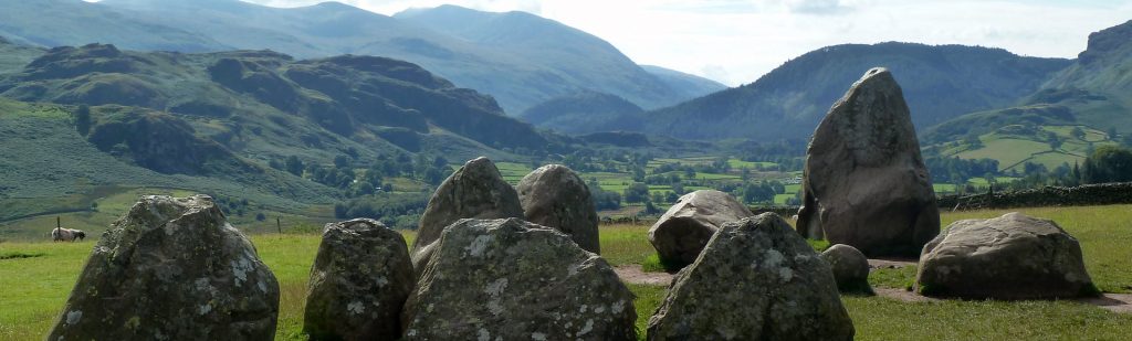 Stone Circle at Castlerigg in the Lake District