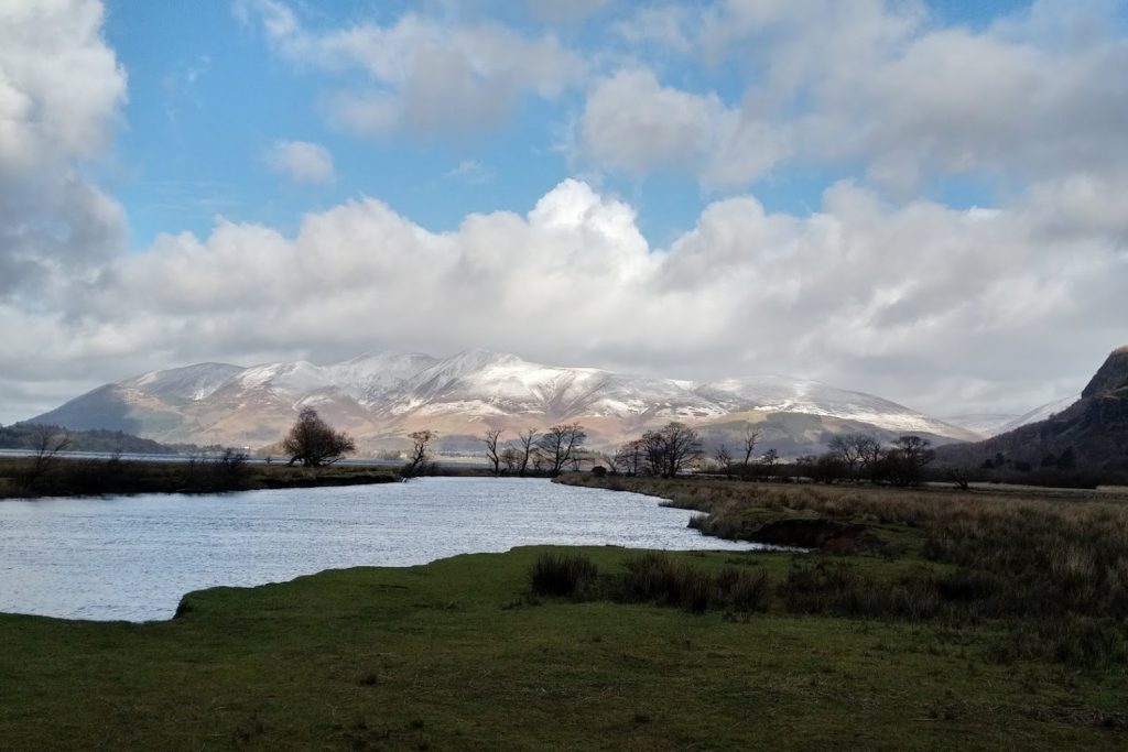 Skiddaw, viewed from from Derwentwater